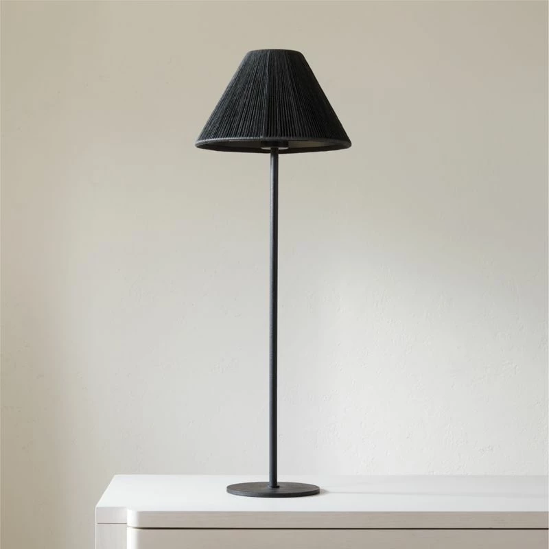 Slight Table Lamp With Black Shade 3 Slight Table Lamp With Black Shade