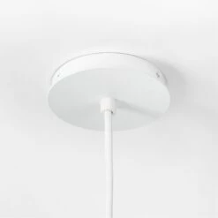 Kimana White Polymer Pendant Light -marin sHOP KimanaWhitePendantLightSSF23