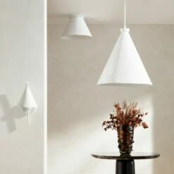 Lani White Pendant Light -marin sHOP LaniLightingCollectionPCS22 1x1
