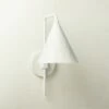 Lani White Wall Sconce 2 Lani White Wall Sconce -marin sHOP LaniPlasterSconceSHS22