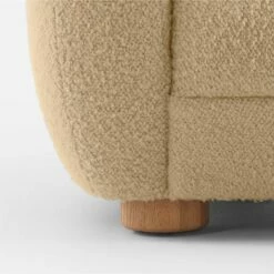 Laszlo Camel Brown Boucle Loveseat -marin sHOP LaszloCamelBclLoveseatAVSSF23