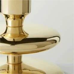 Latto Unlaquered Brass Taper Candle Holder Small -marin sHOP LattoUnlqdBrsTprHolderSmAVSHS23