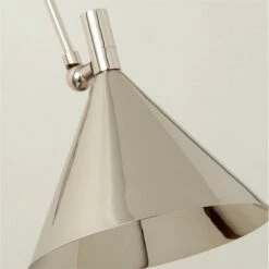 Leda Polished Nickel Articulating Wall Sconce -marin sHOP LedaPldNklArtcltngSconceAVSHF22