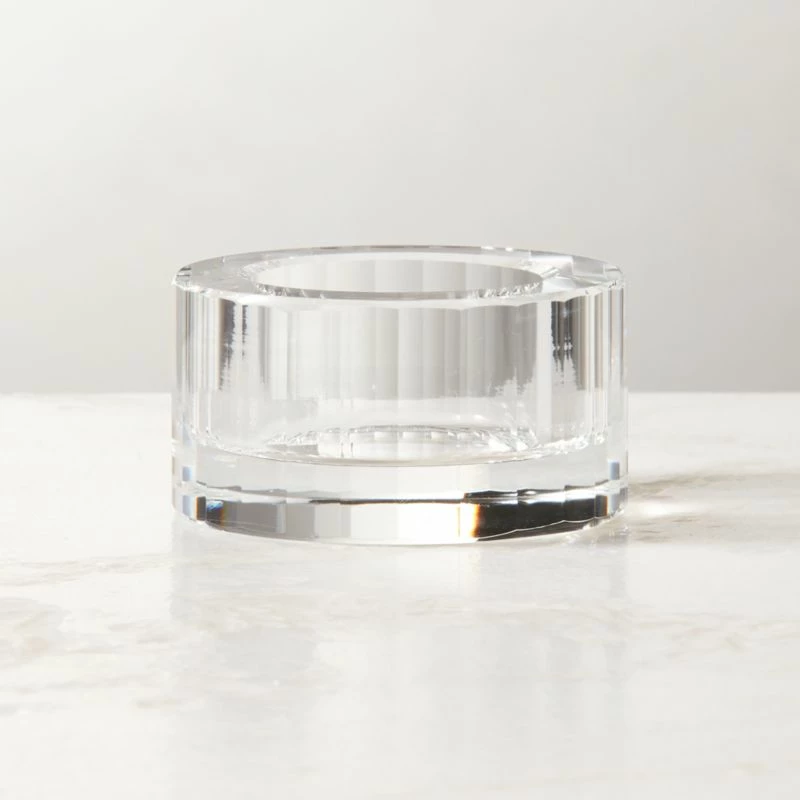 Lena Crystal Tealight Candle Holder Small 3 Lena Crystal Tealight Candle Holder Small