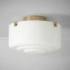 Lenon Champagne Flush Mount Light -marin sHOP LenonChmpgnFlushMountSHF21