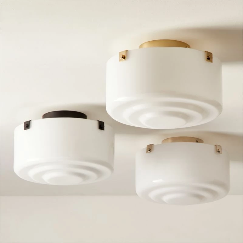 Lenon Matte Black Flush Mount Light 6 Lenon Matte Black Flush Mount Light - Image 4