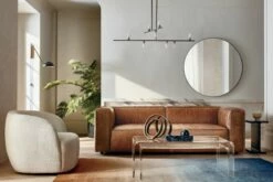 Peekaboo Acrylic Coffee Table -marin sHOP LenyxSaddleLeatherSofaJN20 1