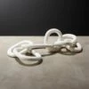 Links Cool White Decorative Marble Chain -marin sHOP LinksMarbleChainSHF18