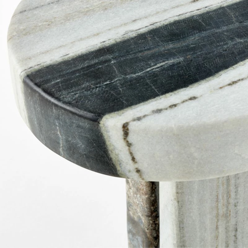 Livello White Marble Side Table 10 Livello White Marble Side Table - Image 8