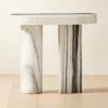 Livello White Marble Side Table 1 Livello White Marble Side Table -marin sHOP LivelloWhtMrblSideTableSHF22