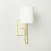 Lucerne Polished Brass Wall Sconce Light 2 Lucerne Polished Brass Wall Sconce Light -marin sHOP LucernePldBrsNIvySngScncSHS23