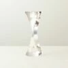 Lume Crystal Taper Candle Holder Large -marin sHOP LumeCrystlTprHolder7inSHF22