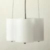 Luz Frosted Glass Chandelier -marin sHOP LuzGlassChandelierSHS23