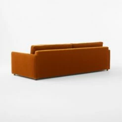 Malea Cognac Brown Velvet Sofa -marin sHOP MaleaCognacVelvetSofa3QBSSF23