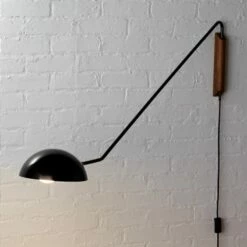 Mantis Swivel Wall Sconce Black -marin sHOP MantisWallSconceROSHF16