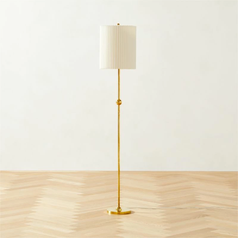 Marceau Boule Polished Brass Floor Lamp 3 Marceau Boule Polished Brass Floor Lamp