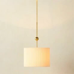 Marceau Boule Polished Brass Pendant Light -marin sHOP MarceauPldBrsBlPendantROS23