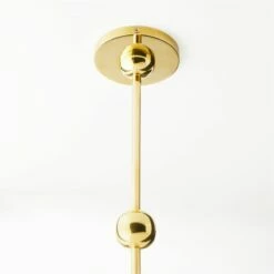 Marceau Boule Polished Brass Pendant Light -marin sHOP MarceauPldBrsBlPendantSSS23