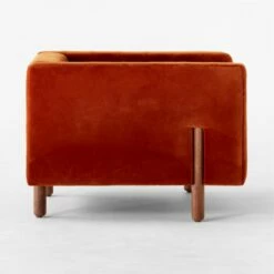 Marconi Tufted Rust Velvet Accent Chair 14 Marconi Tufted Rust Velvet Accent Chair -marin sHOP MarconiCprVlvtTfftdChairSDSSF22