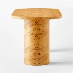 Marisa Burl Wood Desk 70'' -marin sHOP MarisaBurlwoodDeskLrgSDSSS23