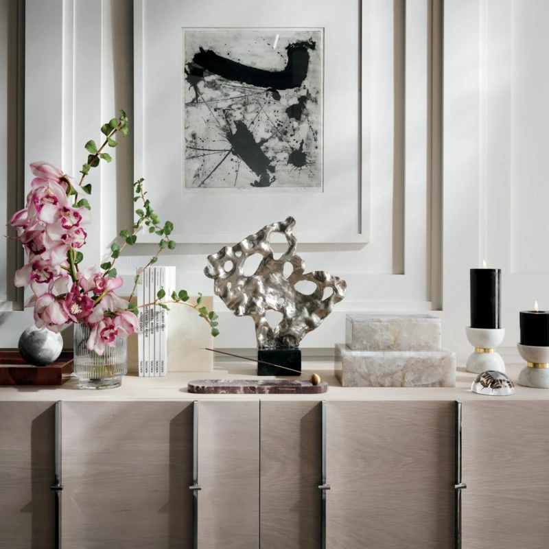 White Marble Sphere Object 6 White Marble Sphere Object - Image 4