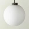 Marra Black Globe Pendant Light -marin sHOP MarraBlkPendantLight12inSHF23