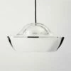 Materia Polished Nickel Dome Pendant Light -marin sHOP MateriaPldNklPendantSHF22