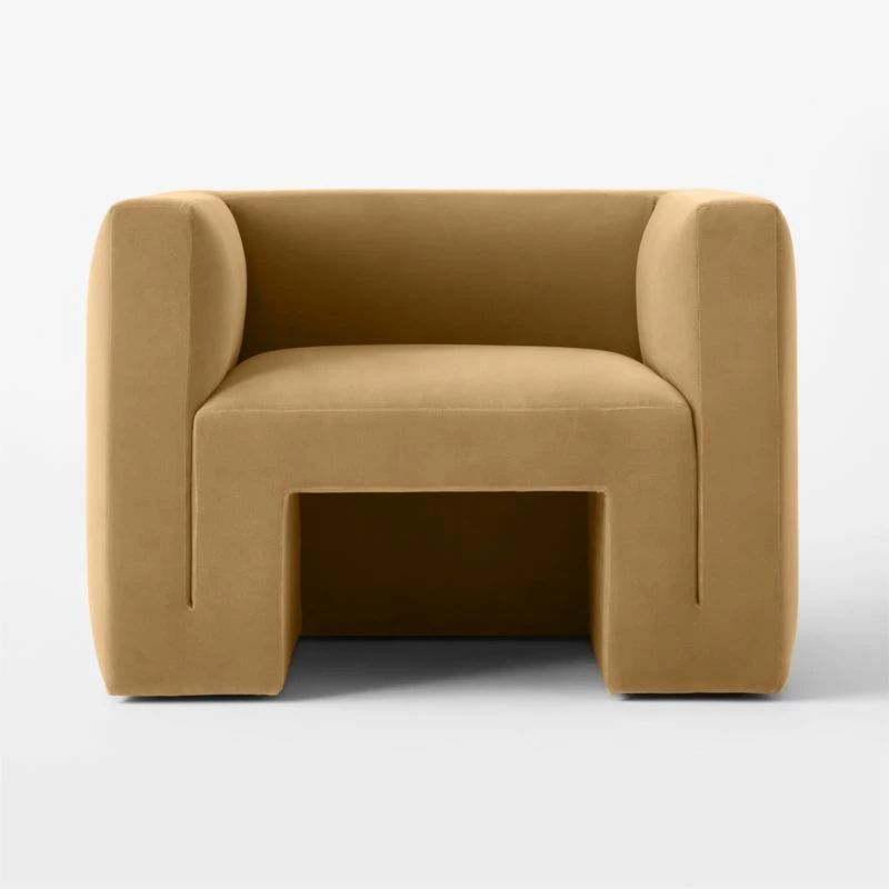 Matra Camel Velvet Lounge Chair 7 Matra Camel Velvet Lounge Chair - Image 5
