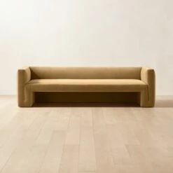 Matra Camel Velvet Sofa