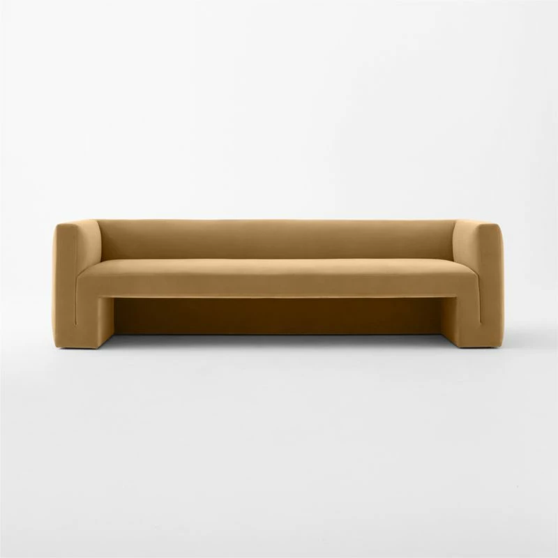 Matra Camel Velvet Sofa 5 Matra Camel Velvet Sofa - Image 3