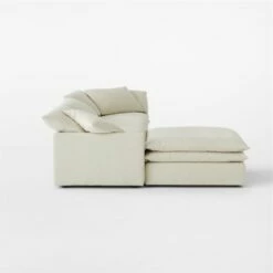 Mattea 4-Piece Neutral Performance Linen Sectional Sofa With Left-Arm -marin sHOP Mattea4PcNatLASectSDSSS23