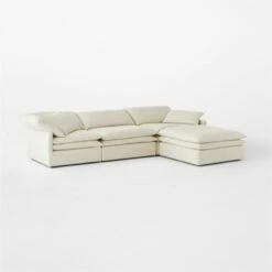 Mattea 4-Piece Neutral Performance Linen Sectional Sofa With Right-Arm 12 Mattea 4-Piece Neutral Performance Linen Sectional Sofa With Right-Arm -marin sHOP Mattea4PcNatRASect3QSSS23