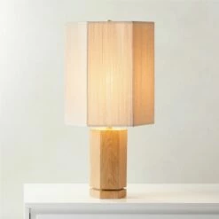 Maya White Ebonized Oak Wood Table Lamp 7 Maya White Ebonized Oak Wood Table Lamp -marin sHOP MayaEbnzdWhtOakTableLampROS23
