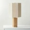 Maya White Ebonized Oak Wood Table Lamp 1 Maya White Ebonized Oak Wood Table Lamp -marin sHOP MayaEbnzdWhtOakTableLampSHS23