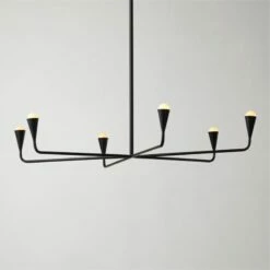 Meldon Matte Black Chandelier 8 Meldon Matte Black Chandelier -marin sHOP MeldonMatteBlackPndntROF21