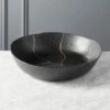 Mend Metallic Black Serving Bowl -marin sHOP MendMetallicBlkSrvngBowlSHS18