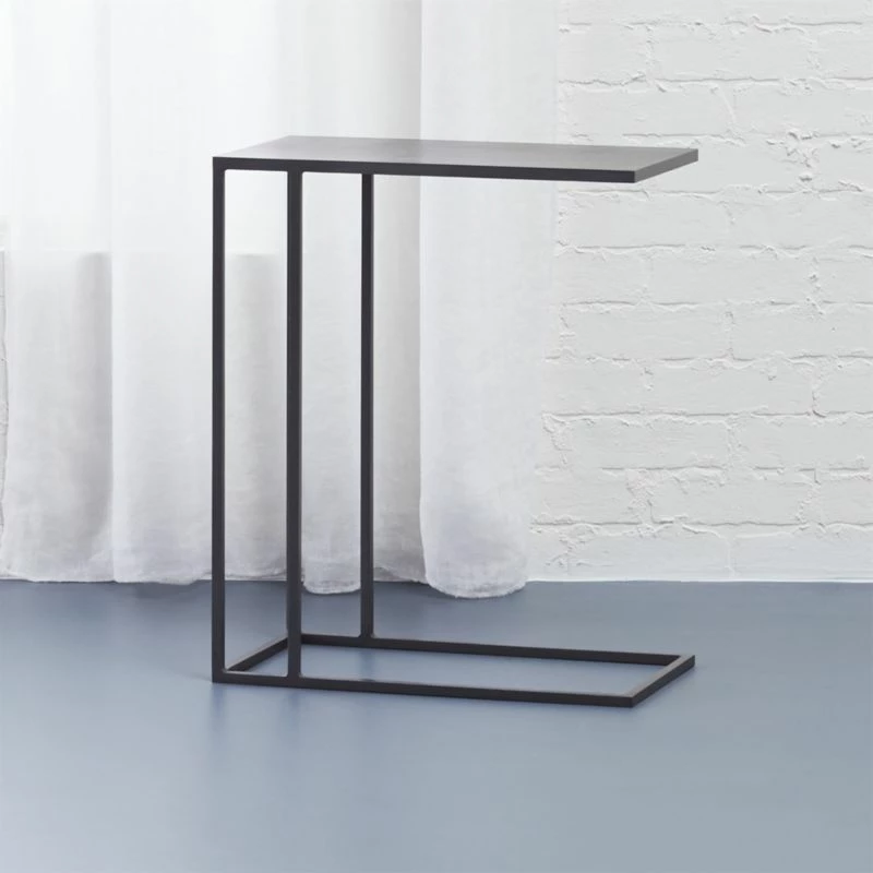 Mill Black Metal C Side Table 3 Mill Black Metal C Side Table