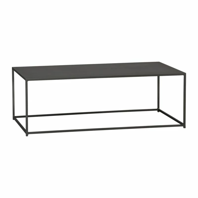 Mill Black Metal Coffee Table 7 Mill Black Metal Coffee Table - Image 5