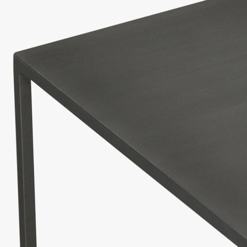 Mill Black Metal Coffee Table 5 Mill Black Metal Coffee Table - Image 3