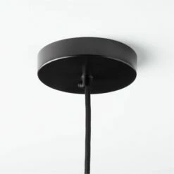 Mirage Chainmail Black Pendant Light 24" -marin sHOP MirageChnmlBkPndnt23inSSF22