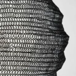 Mirage Chainmail Black Pendant Light 13" -marin sHOP MirageChnmlBlackPendantAVSHF21