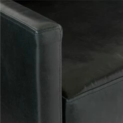 Monsef Black Leather Swivel Chair -marin sHOP MonsefBlkLthrSwivelChairAVSSF23