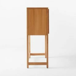 Monte Nido Oak Wood Secretary Desk -marin sHOP MonteNidoDeskSDSSS22