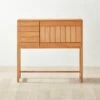 Monte Nido Oak Wood Secretary Desk