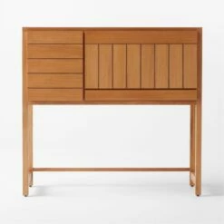 Monte Nido Oak Wood Secretary Desk -marin sHOP MonteNidoDeskSOSSS22