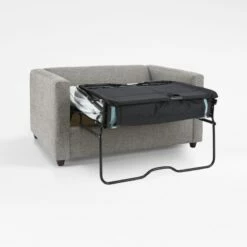 Movie Felt Grey Sleeper Sofa Twin -marin sHOP MovieTwinFeltGreyAV1SSF21