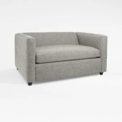 Movie Felt Grey Sleeper Sofa Twin -marin sHOP MovieTwinSleeperFeltGrey3QSSF21