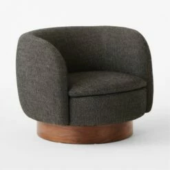 Muir Grey Woven Swivel Chair -marin sHOP MuirGreyWovenSwvlChair3QSSS22