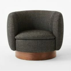 Muir Grey Woven Swivel Chair -marin sHOP MuirGreyWovenSwvlChairSOSSS22
