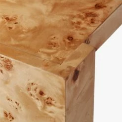 Niche Neutral Burl Wood Console Table 34" 13 Niche Neutral Burl Wood Console Table 34" -marin sHOP NicheBurlWdConsoleTableAVS20